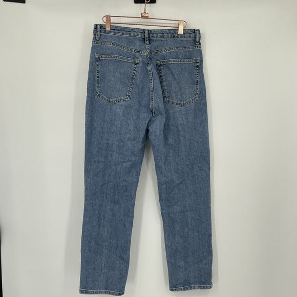 Topshop Moto Light Wash Straight Leg Jeans W32 L32 - Picture 4 of 6